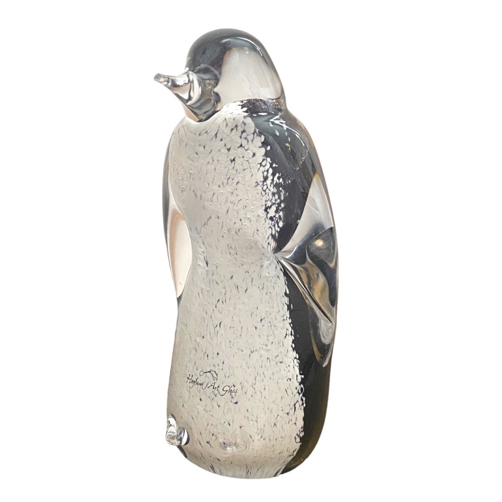 Hoglund Art Glass, Blown Glass Penguin